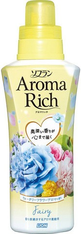 Кондиционер для белья с богатым ароматом натуральных масел LION "Soflan Aroma Rich Fairy" осн.