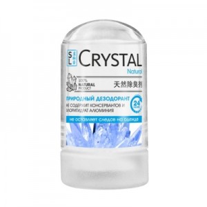 Дезодорант минеральный для тела, 60г, ''CRYSTAL Deodorant Stick'' NATURAL